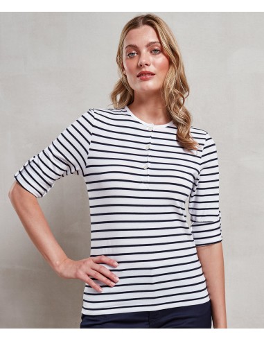 P-PR318-Womens Long-John Roll Sleeve Tee